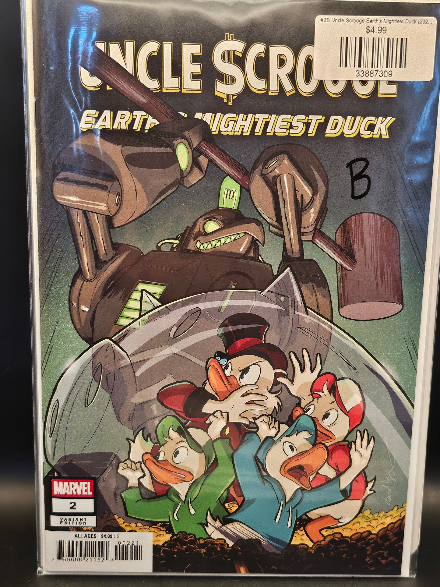 #2B Uncle Scrooge Earth's Mightiest Duck (2025 Marvel)
