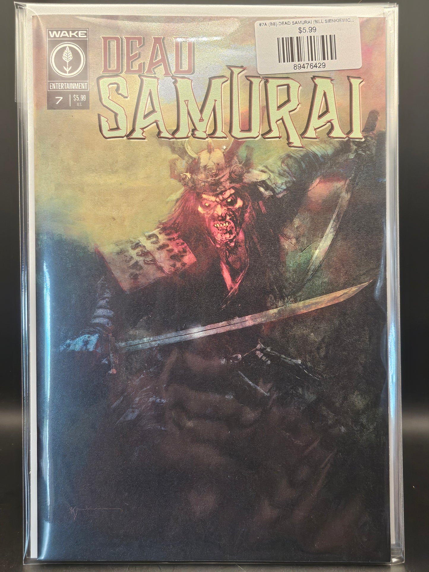 #7A (Bill) DEAD SAMURAI (BILL SIENKIEWICZ MR)