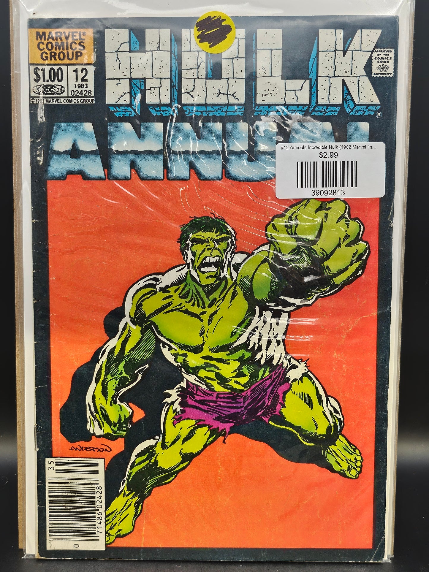 #12 Annuals Incredible Hulk (1962 Marvel 1st Series)
