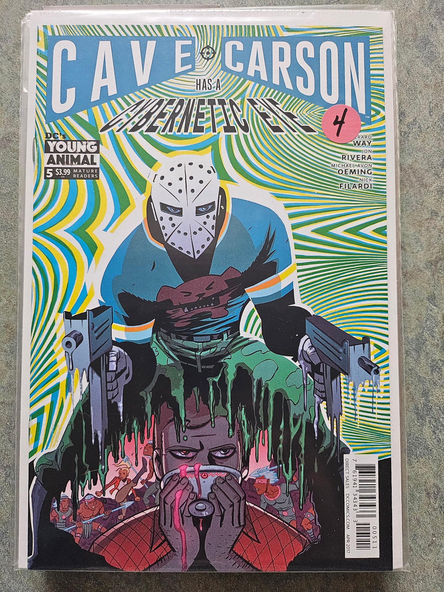 102.104 – Cave Carson - #4 -2016-18