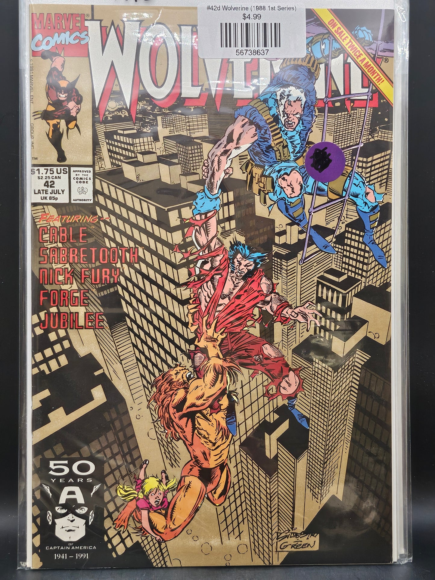 #42d Wolverine (1988 1st Series)
