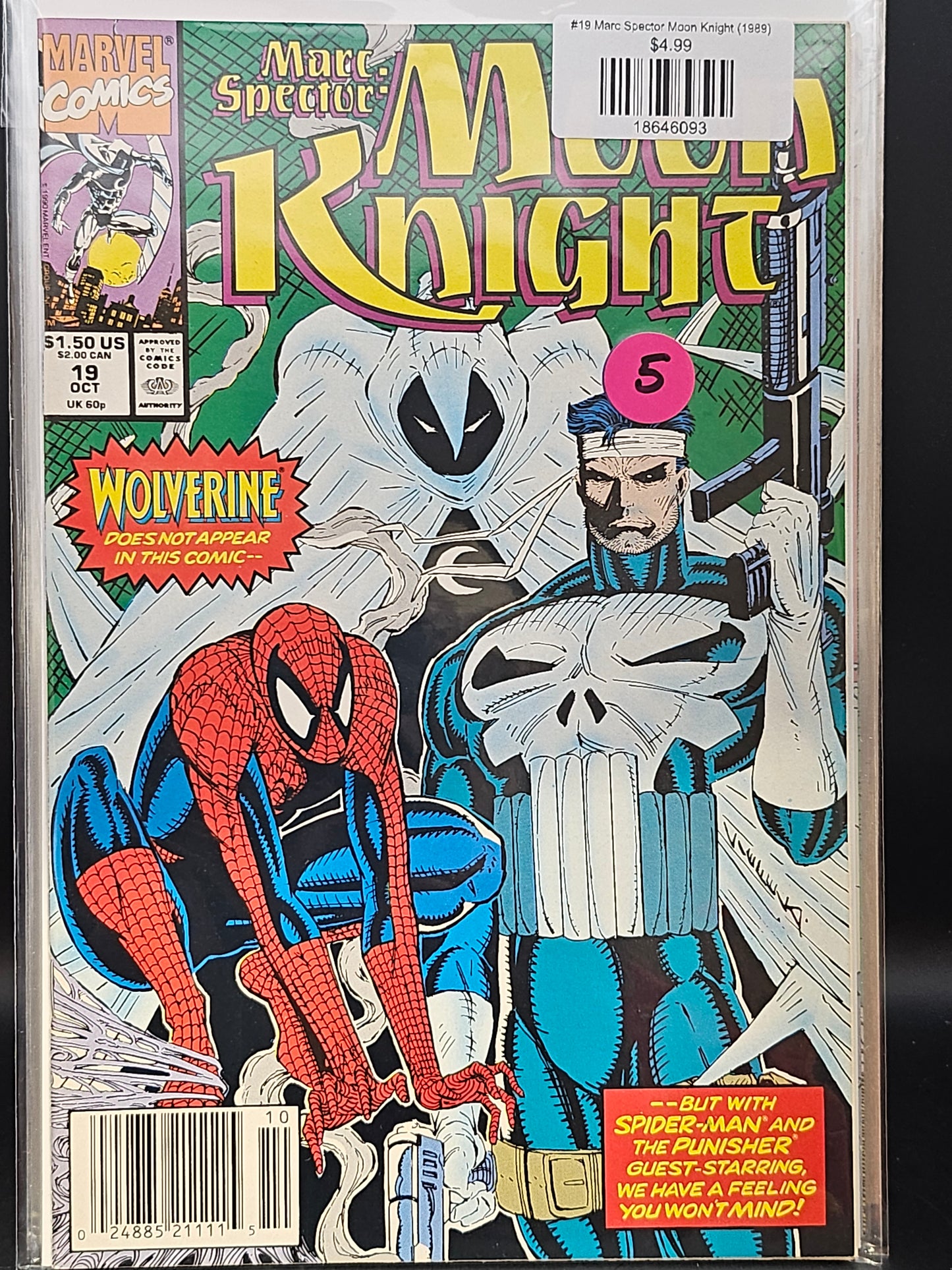 #19 Marc Spector Moon Knight (1989)