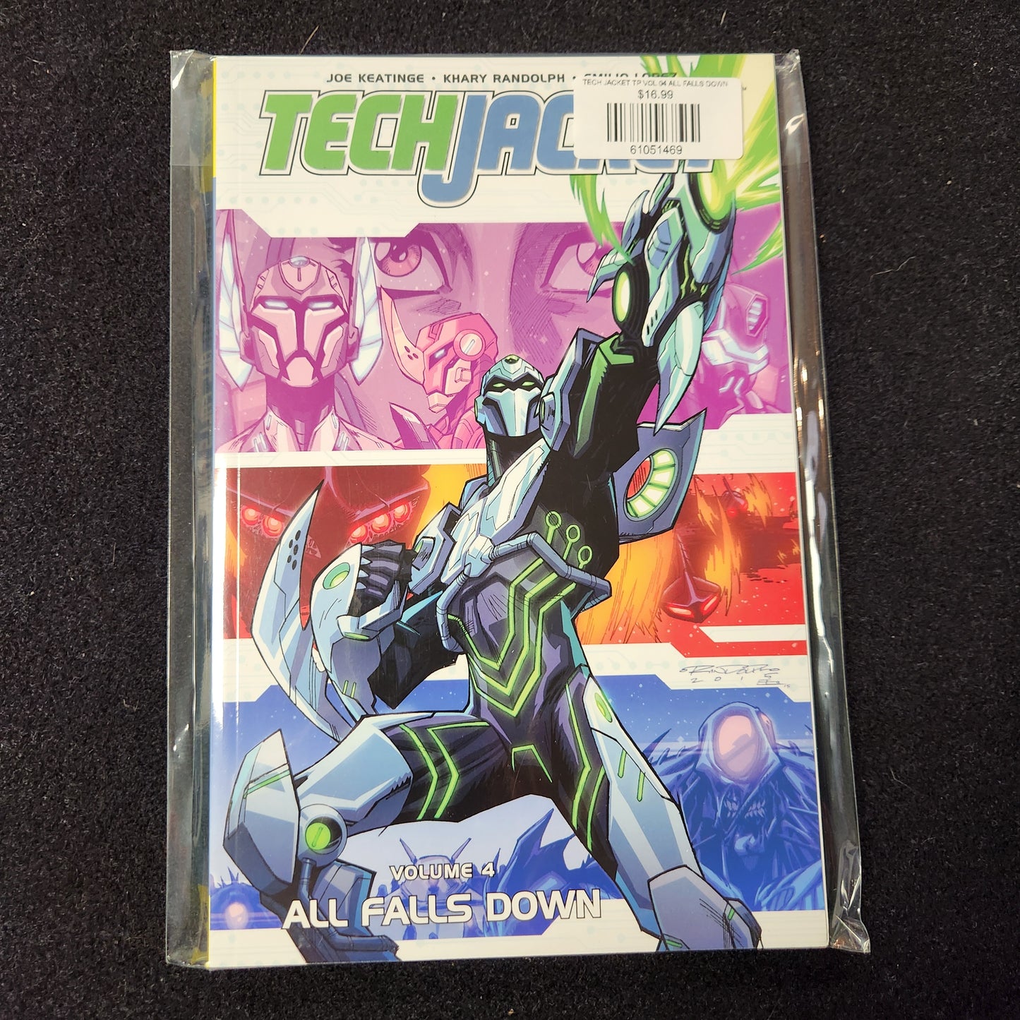 TECH JACKET TP VOL 04 ALL FALLS DOWN