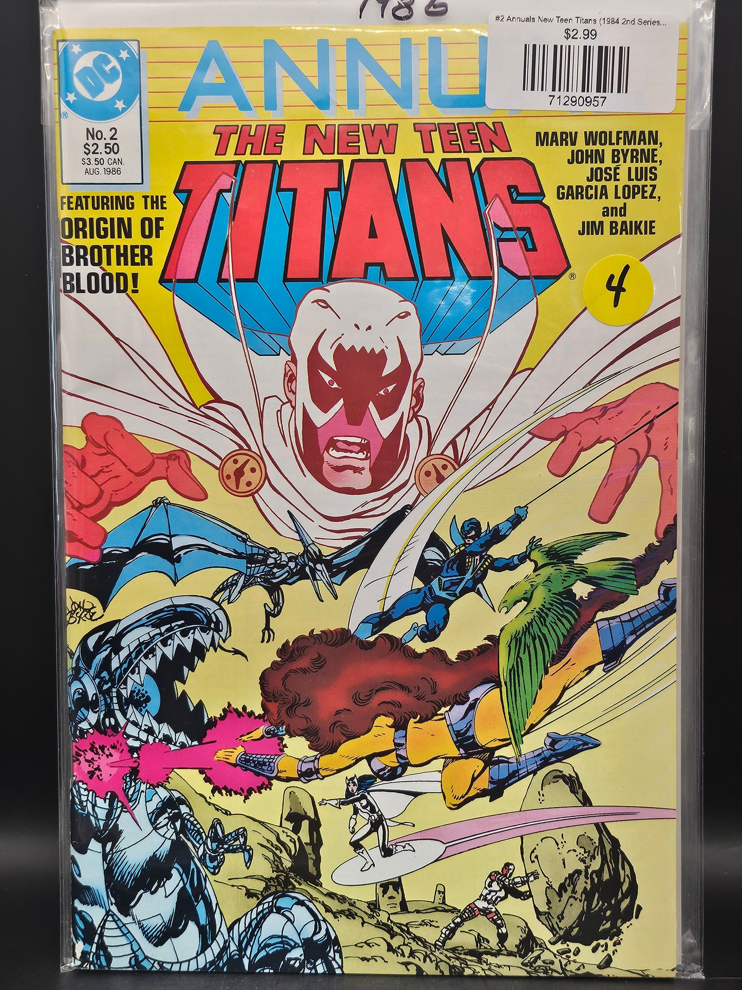#2 Annuals New Teen Titans (1984 2nd Series) New Titans