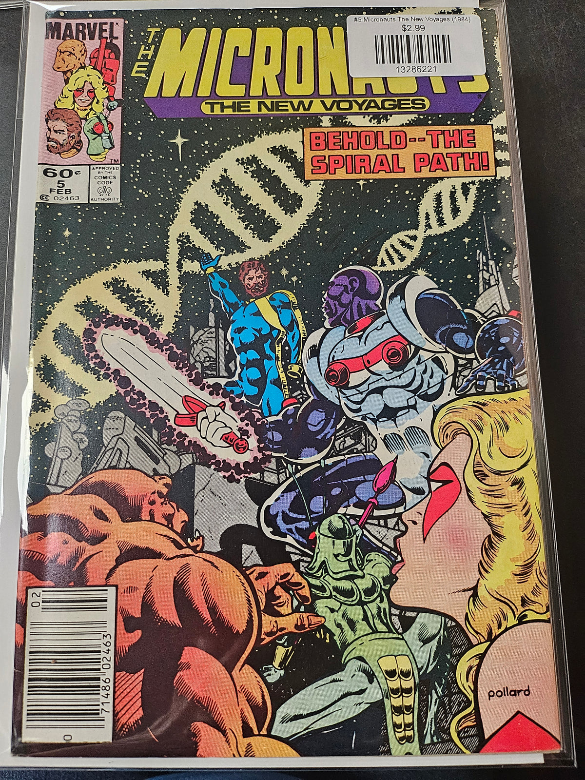#5 Micronauts The New Voyages (1984)