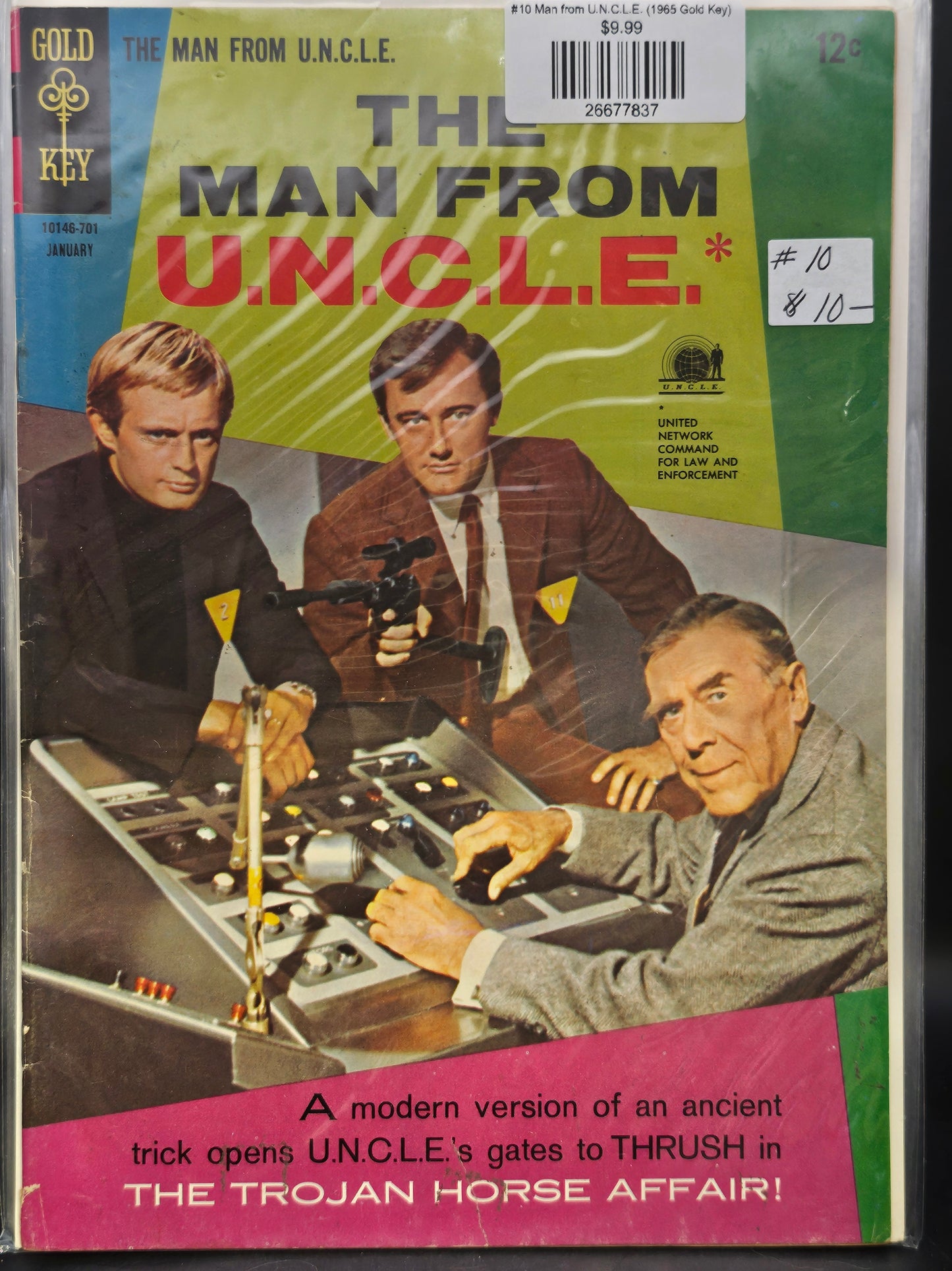 #10 Man from U.N.C.L.E. (1965 Gold Key)
