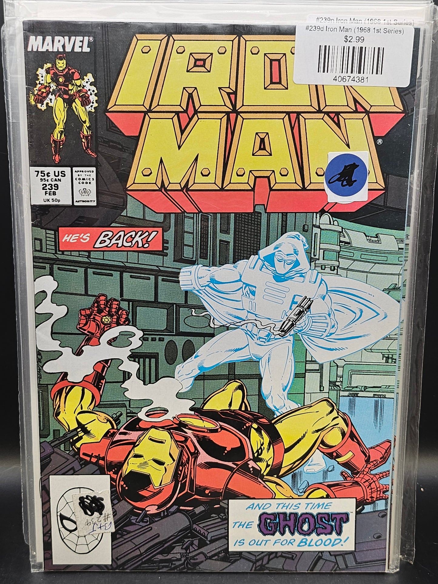 #239d Iron Man (1968 1st Series)