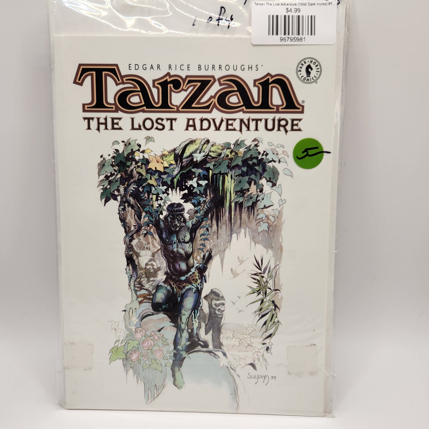 Tarzan The Lost Adventure (1995 Dark Horse) #1