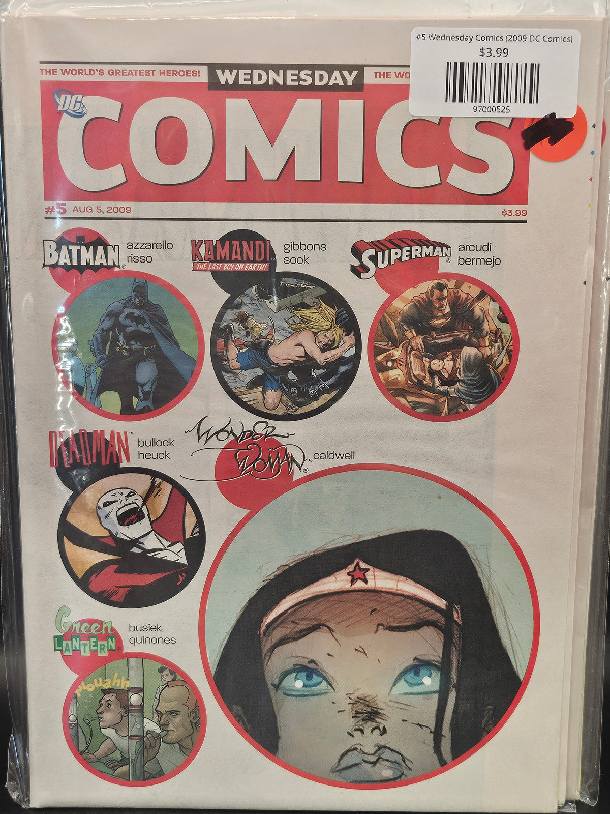 #5 Wednesday Comics (2009 DC Comics)