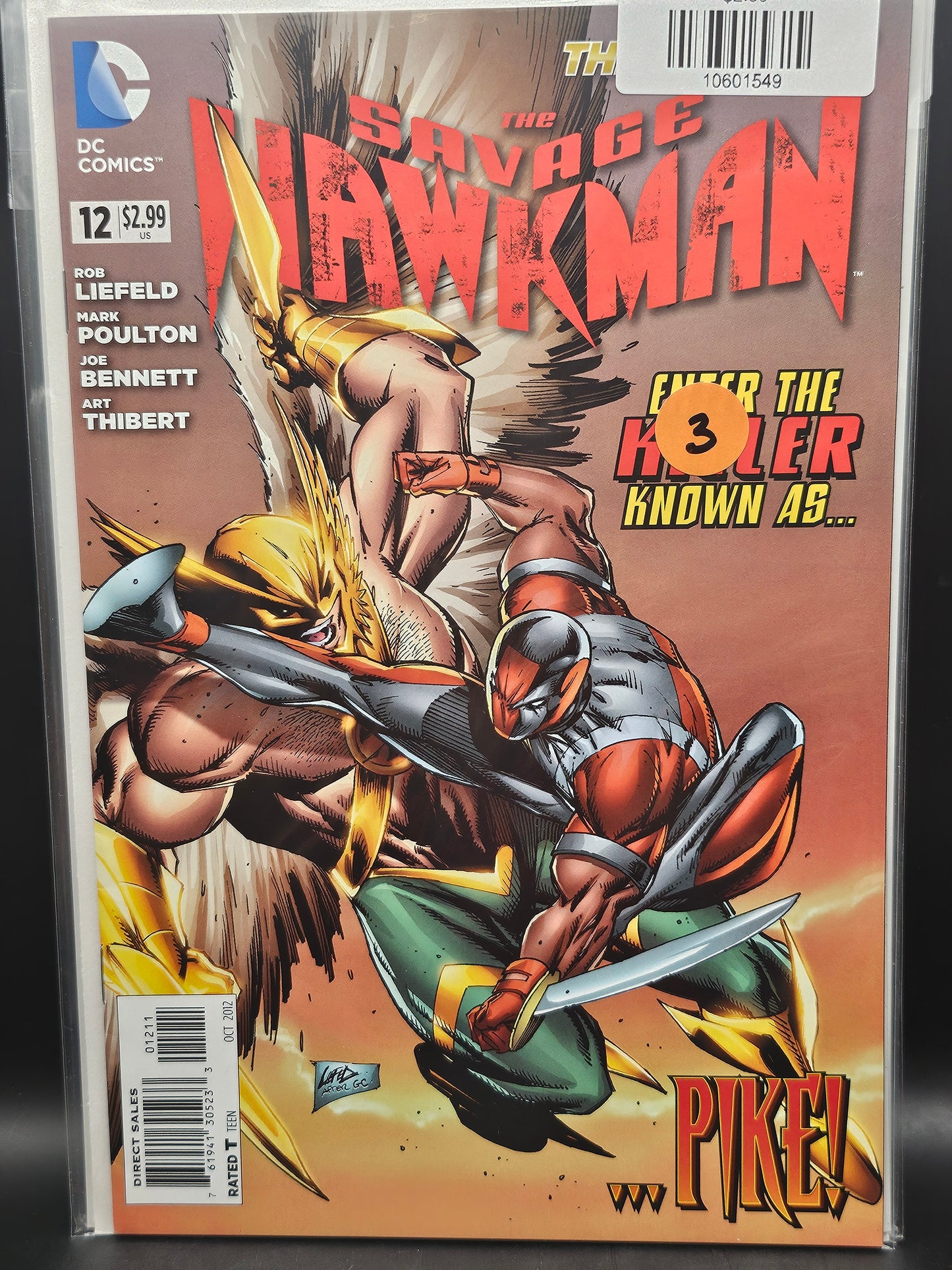 #12 Savage Hawkman (2011)
