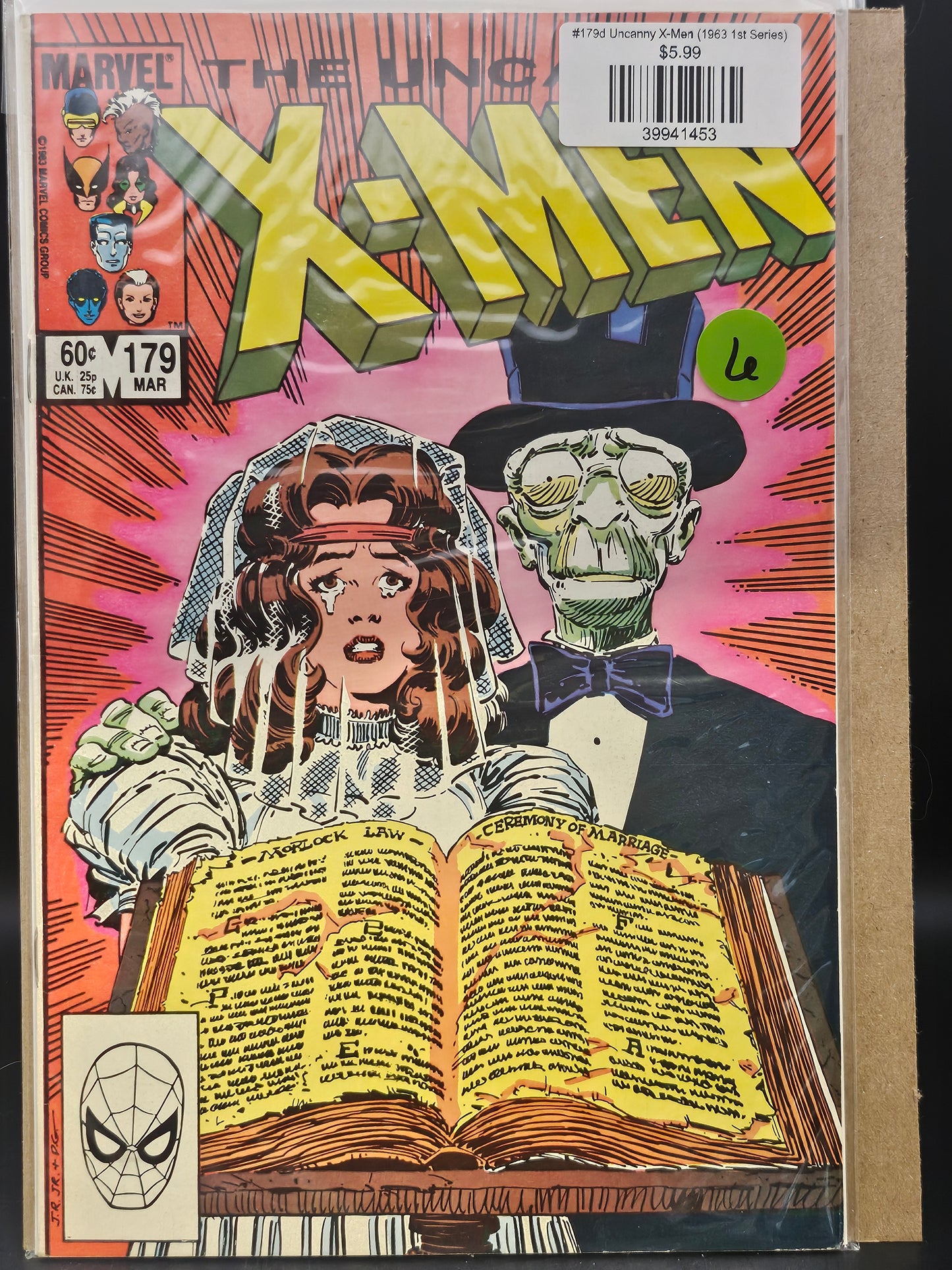 #179d Uncanny X-Men (1963 1st Series)