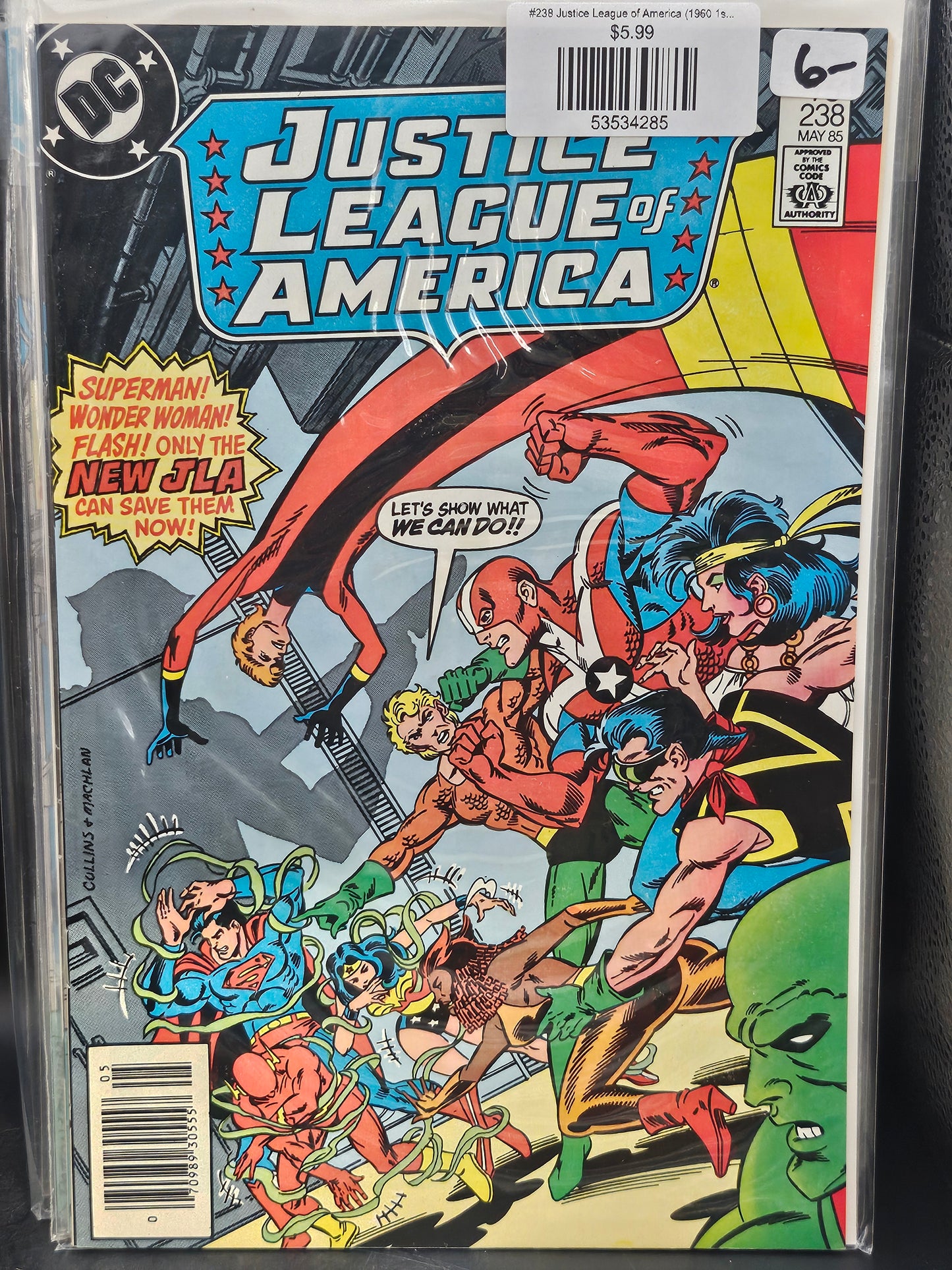 #238 Justice League of America (1960 1st Series)