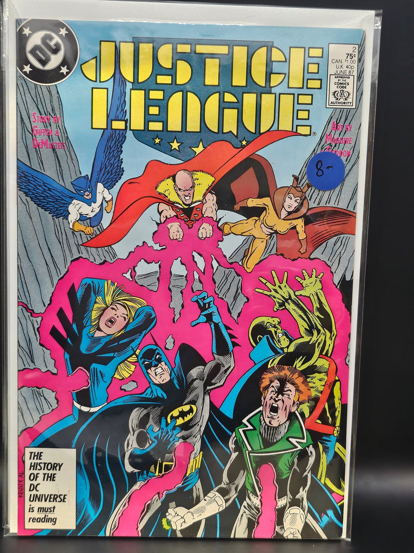 #2 Direct- Justice League America (1987)