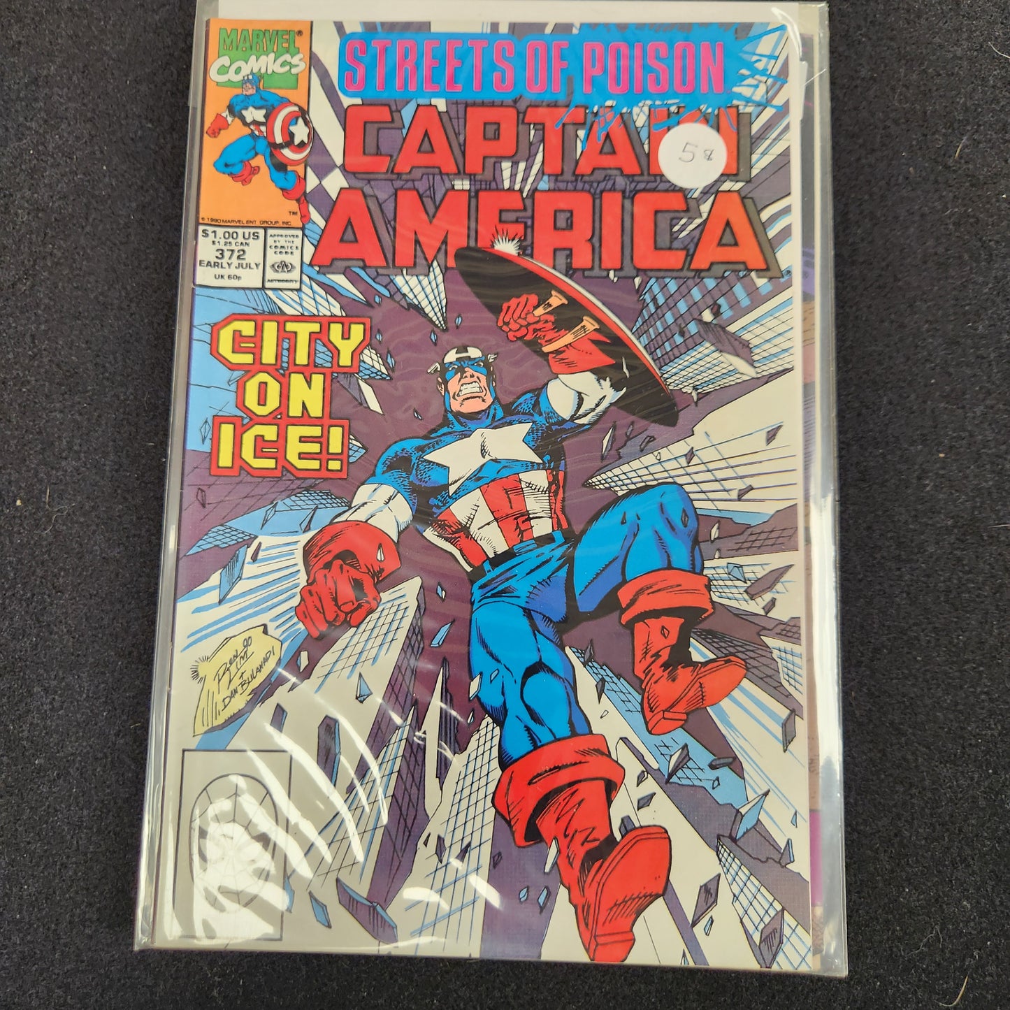 Captain America – Marvel – 1968–1996 – Volume 1 – Ongoing Series – #372