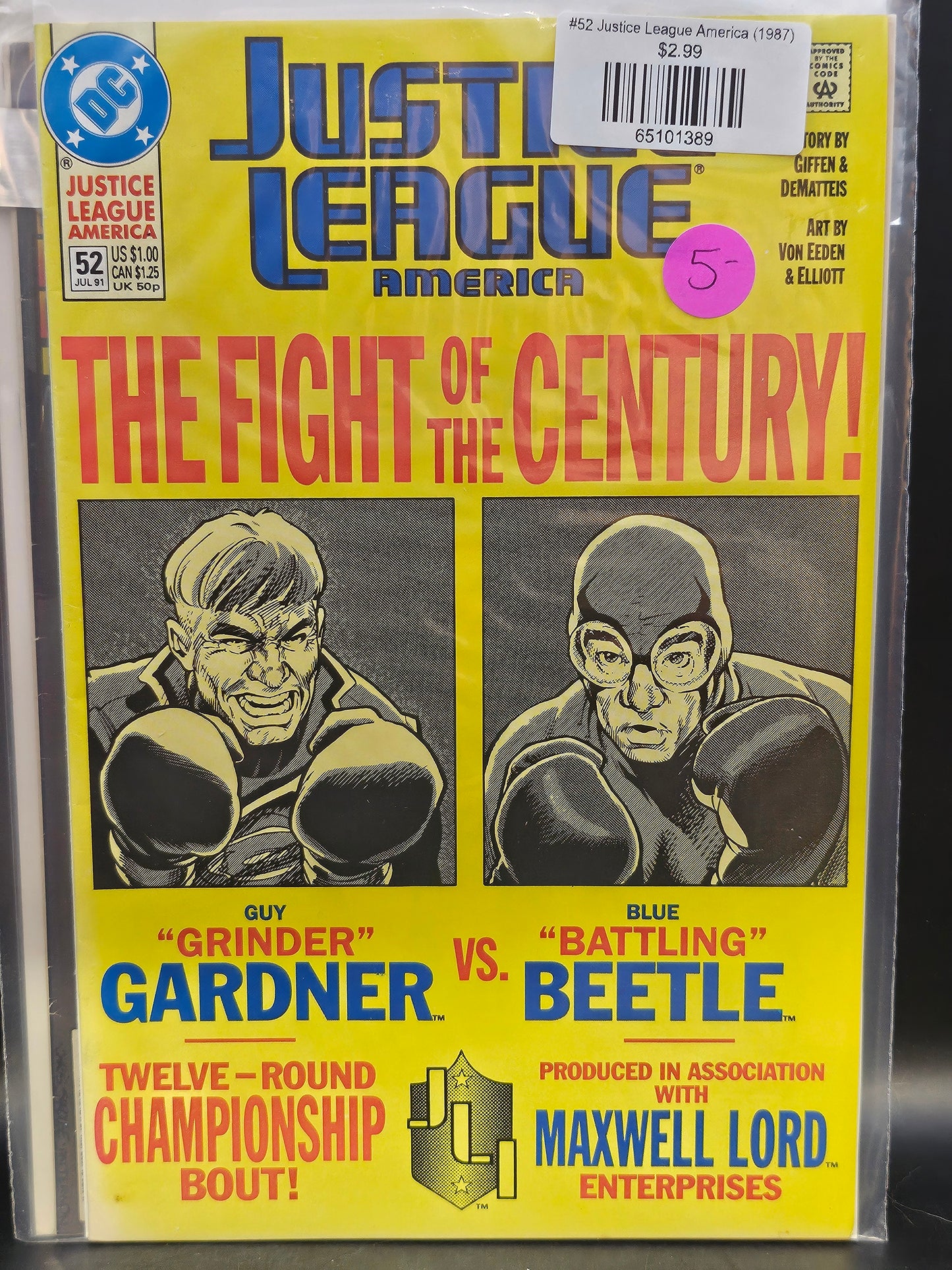 #52 Justice League America (1987)