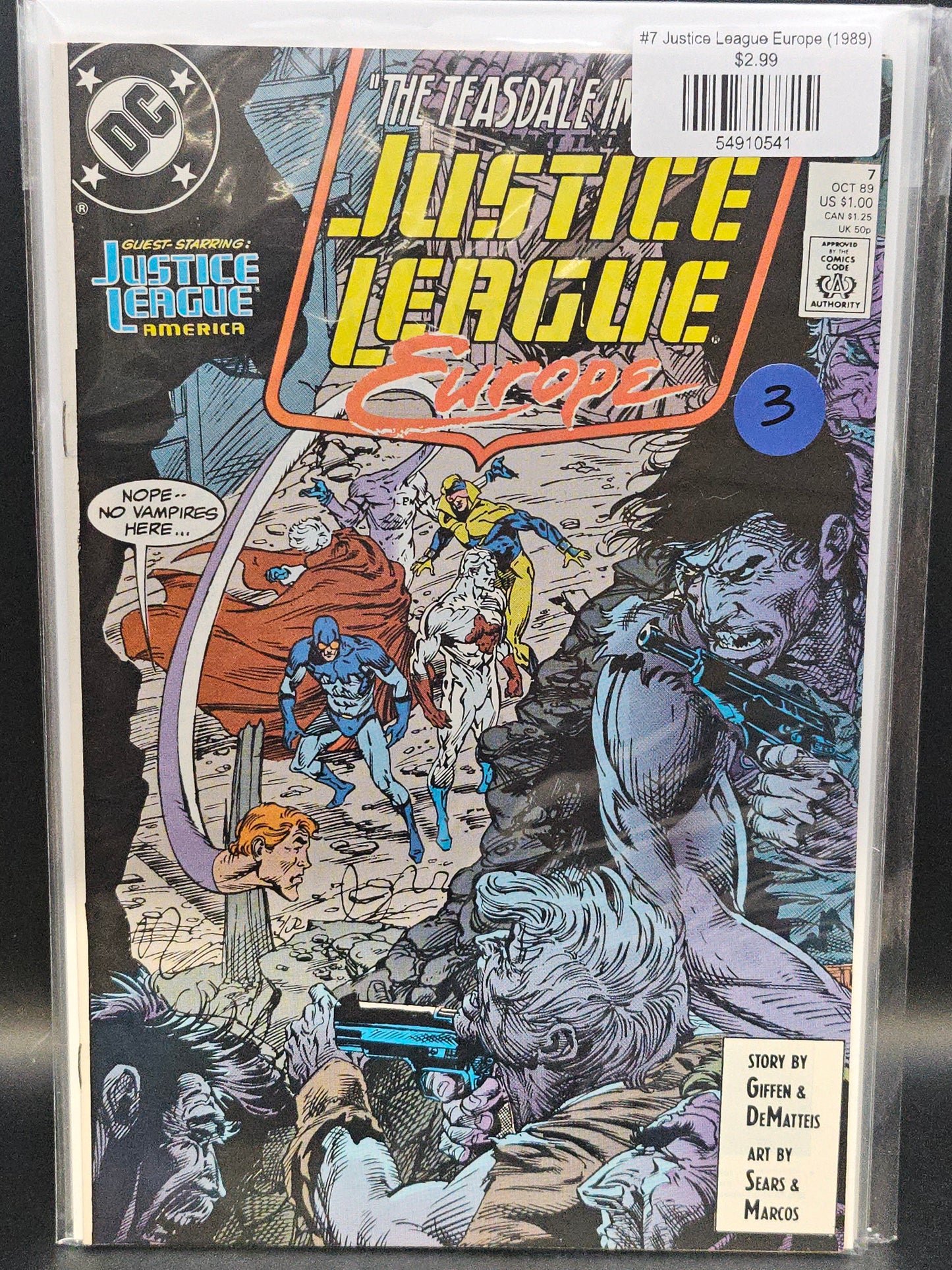 #7 Justice League Europe (1989)