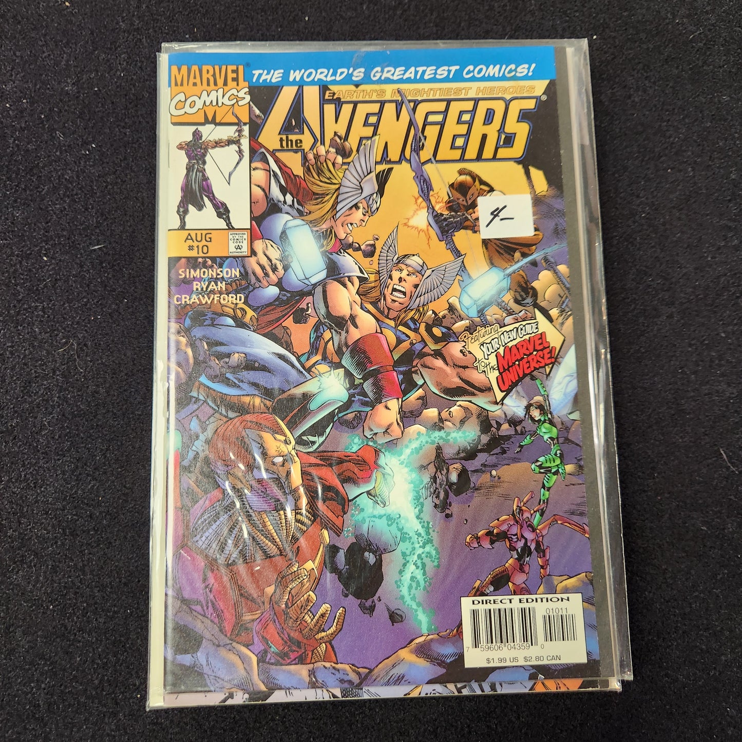 Avengers – Marvel Comics – (1998–2004) – Volume 3 – #10