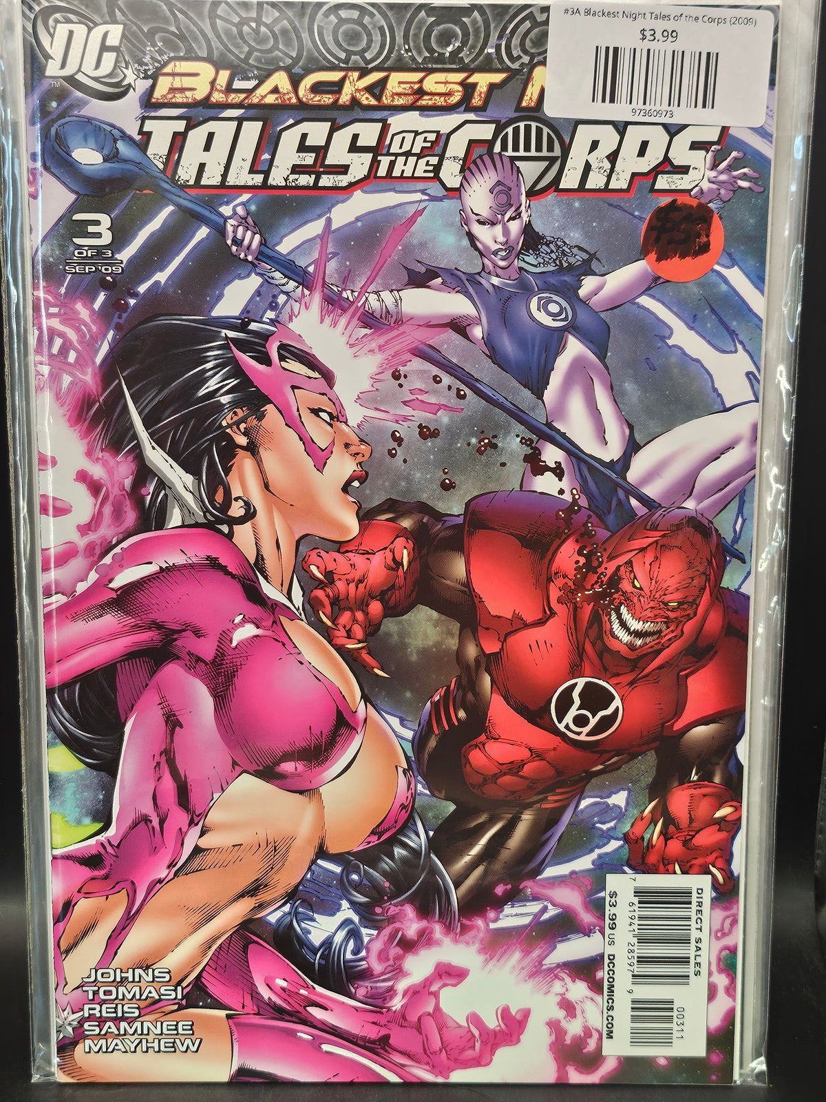 #3A Blackest Night Tales of the Corps (2009)
