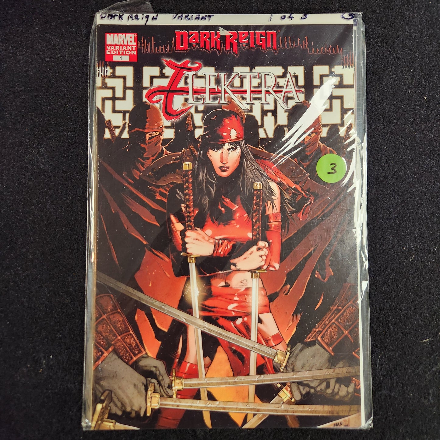102.100 - Dark Reign Elektra - (LS) #1 of 5