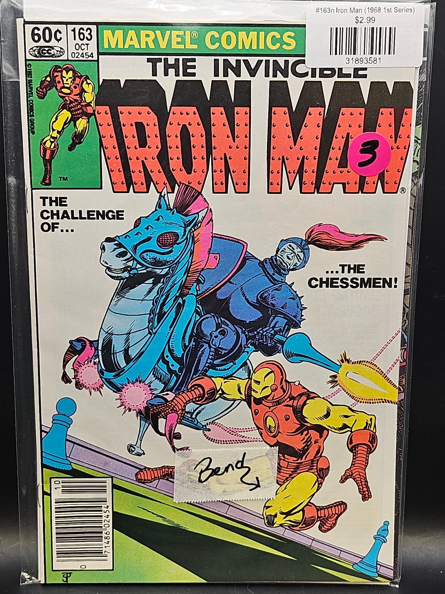 #163n Iron Man (1968 1st Series)