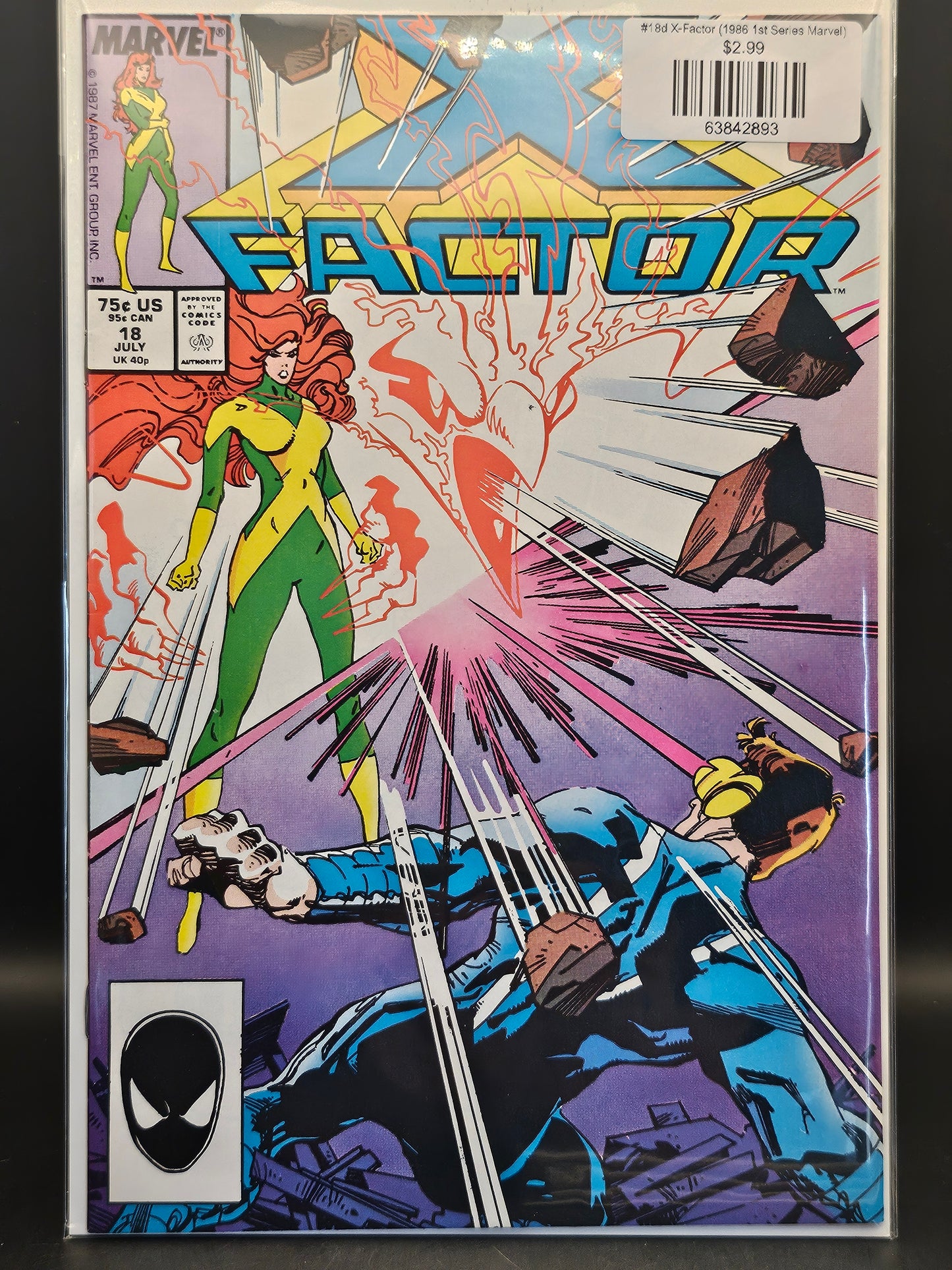 #18d X-Factor (1986 1st Series Marvel)