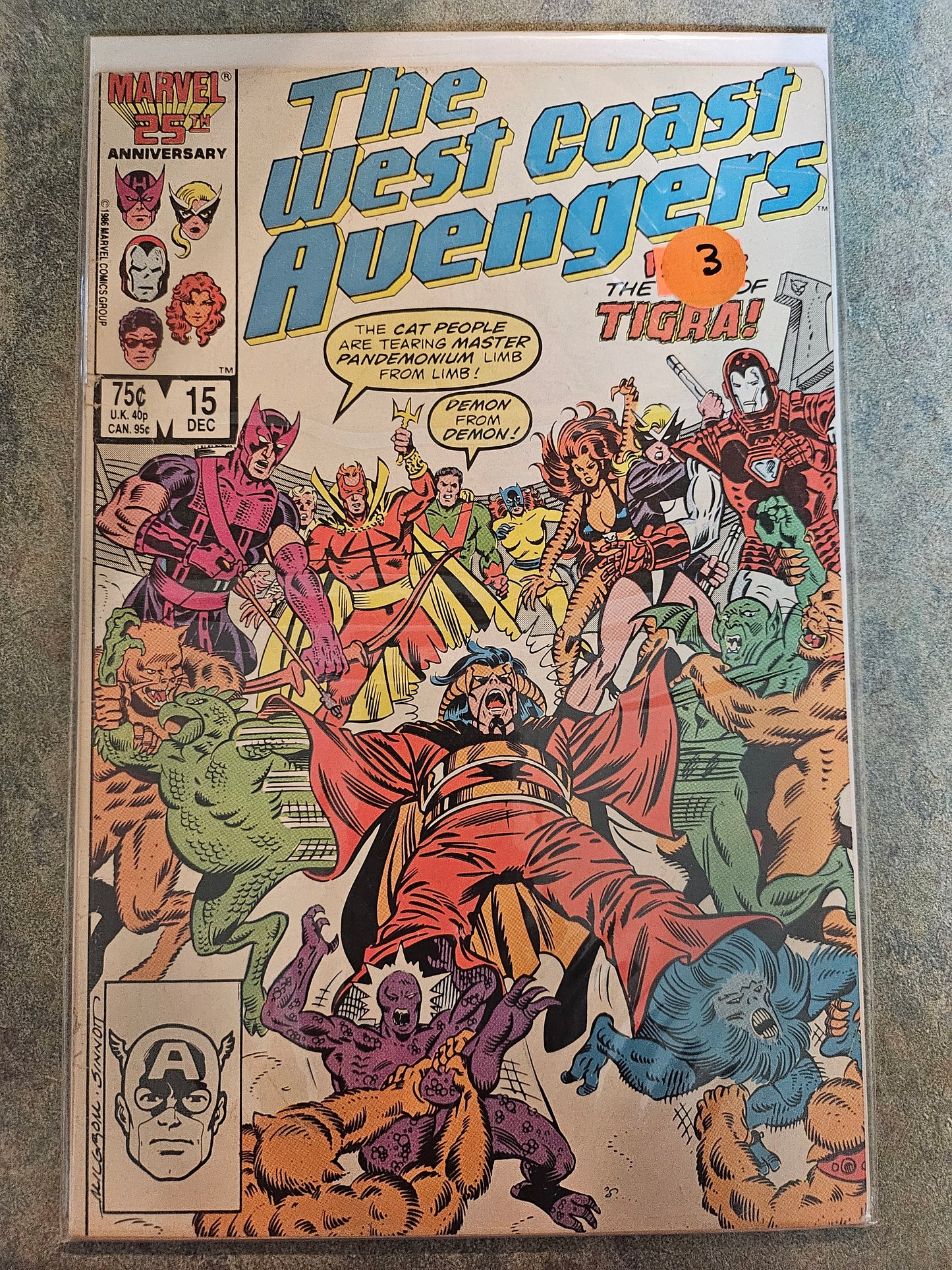 West Coast Avengers – Marvel Comics – (1985–1989) – Volume 2 – #15