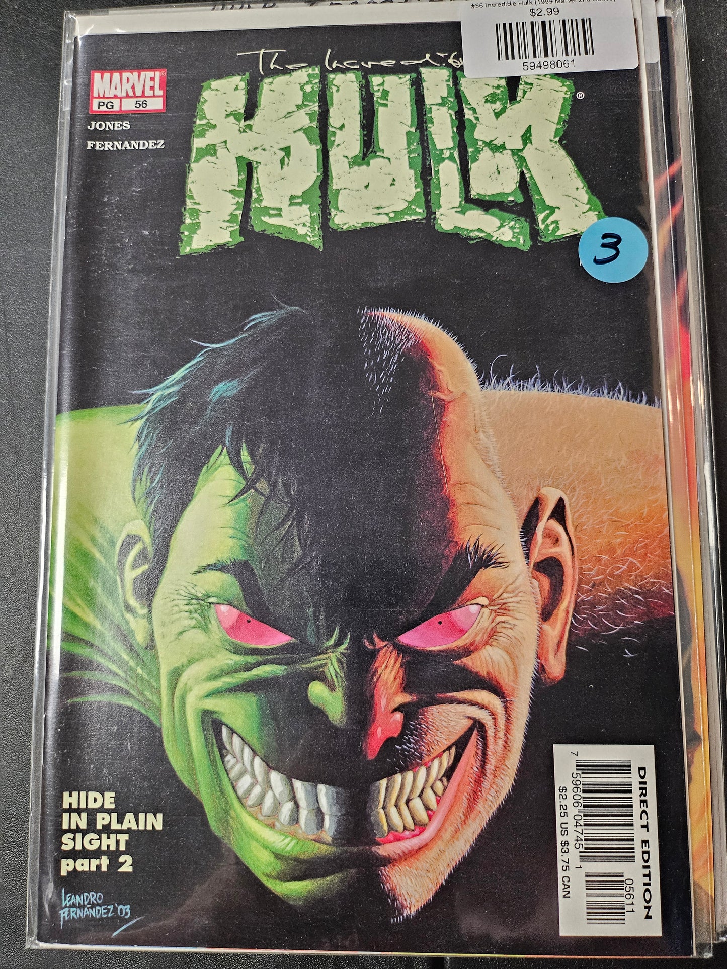 #56 Incredible Hulk (1999 Marvel 2nd Series)