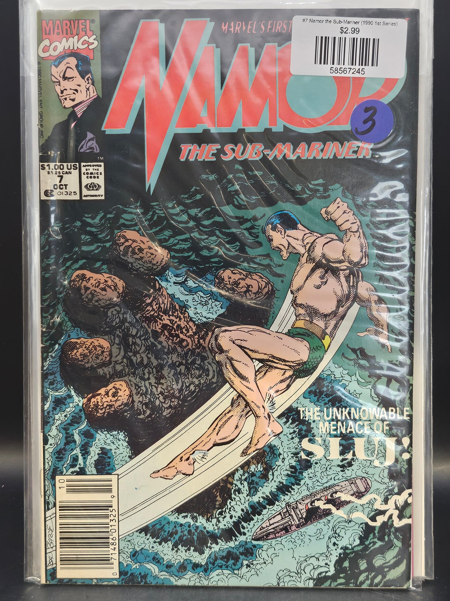 #7 Namor the Sub-Mariner (1990 1st Series)