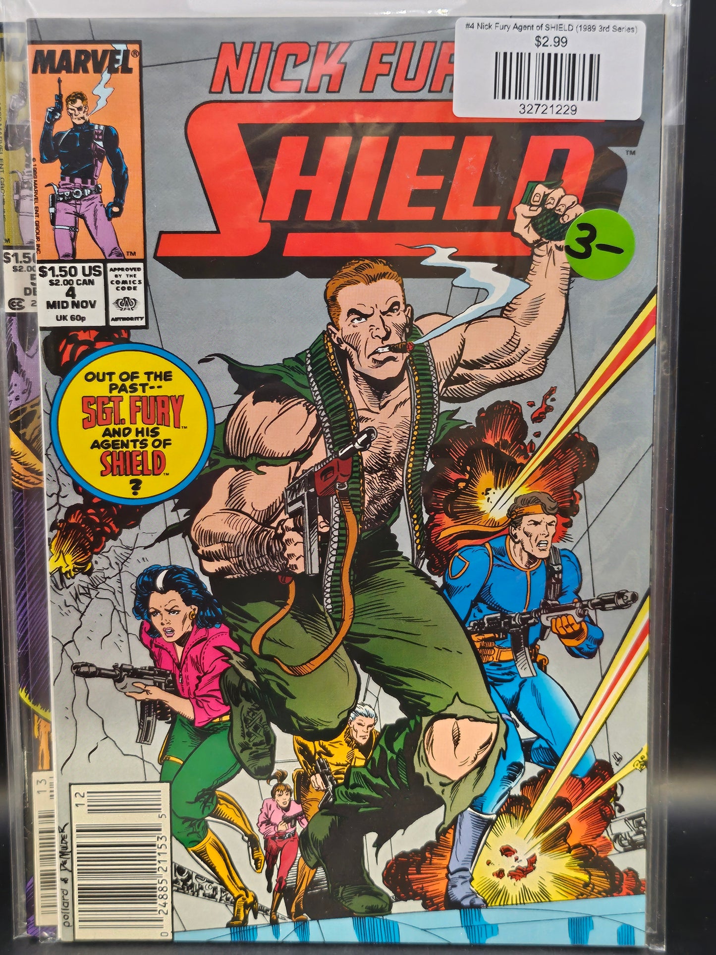 #4 Nick Fury Agent of SHIELD (1989 3rd Series)