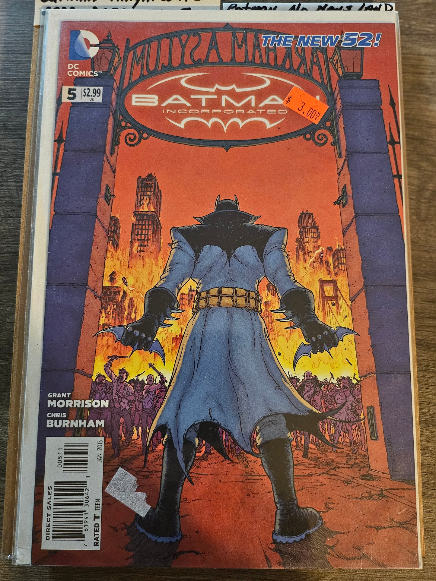 Batman Incorporated – DC Comics – (2012–2013) – Volume 2 – #5 of 13 - Cover A