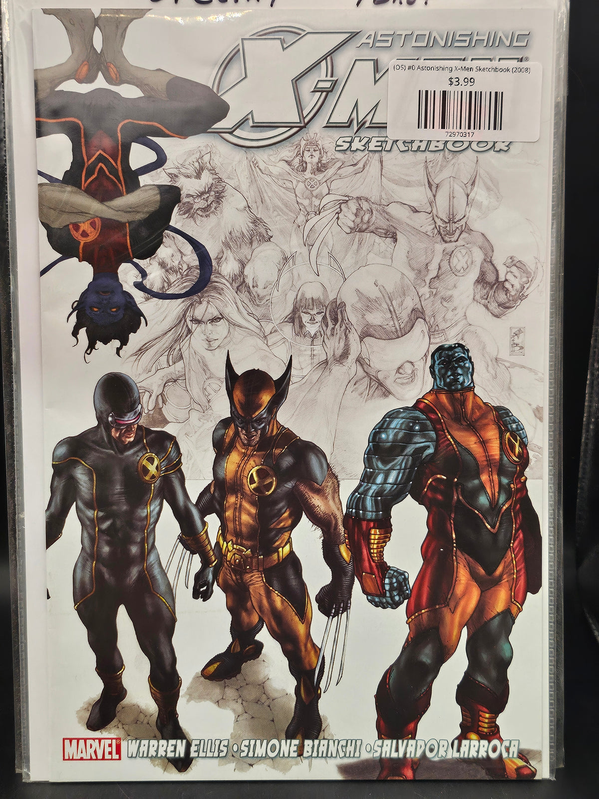 (OS) #0 Astonishing X-Men Sketchbook (2008)