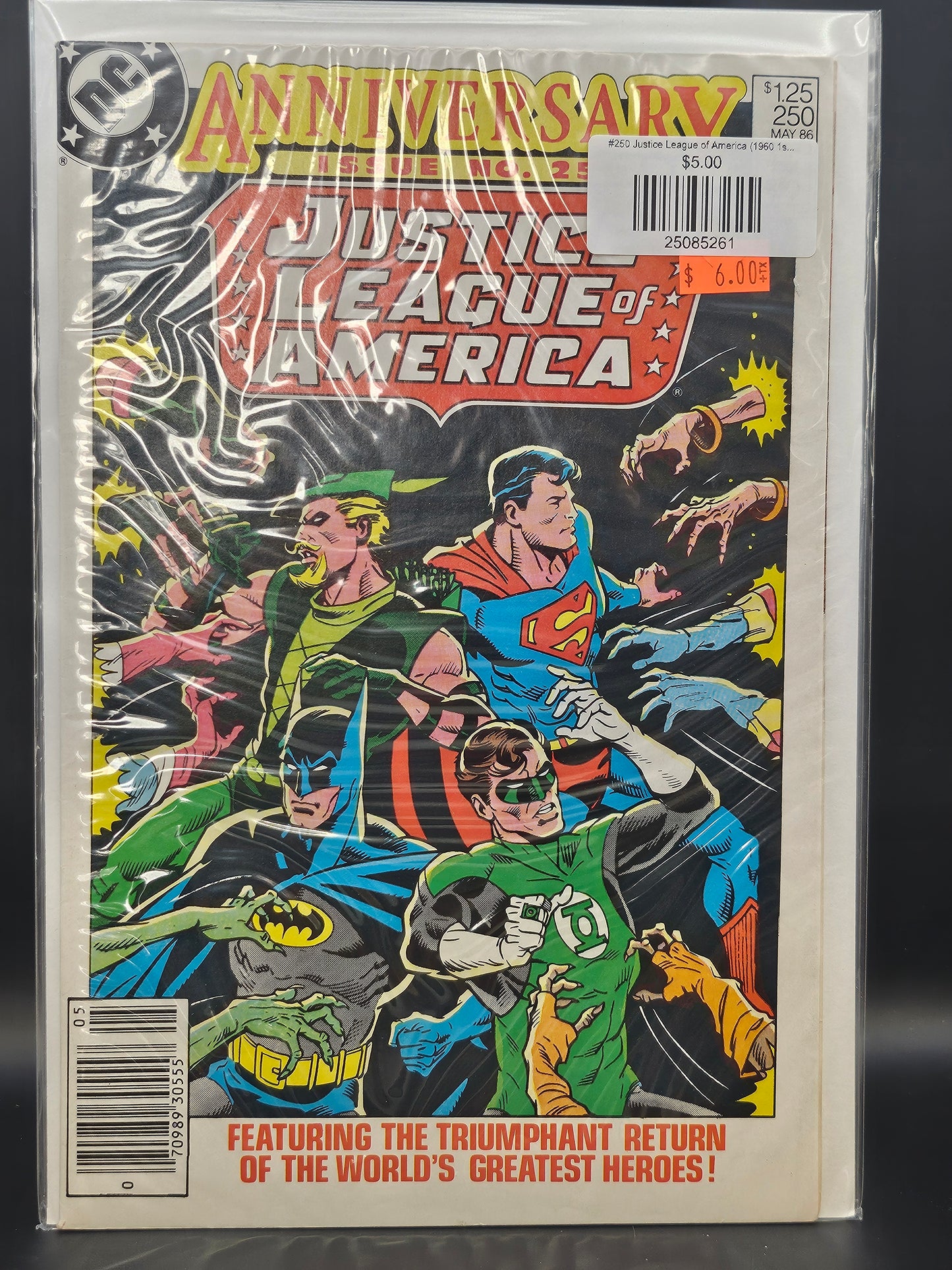 #250 Justice League of America (1960 1st Series)