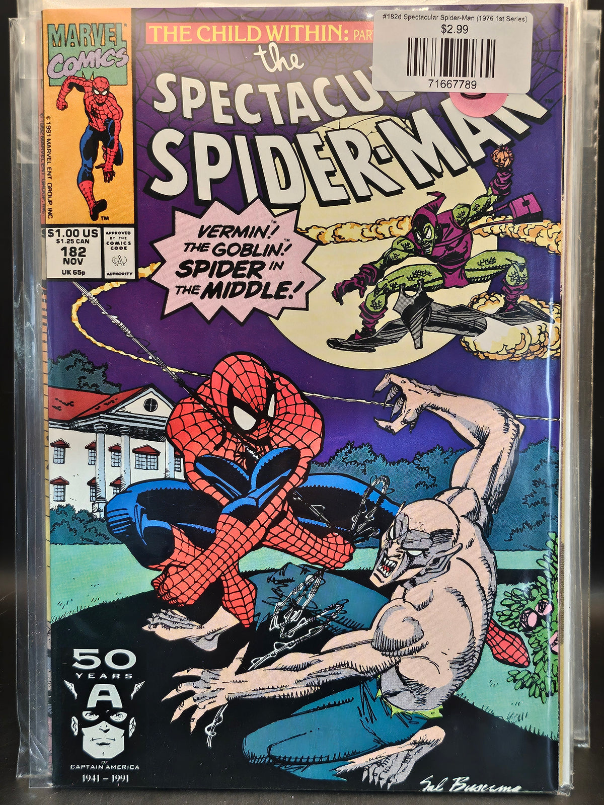 #182d Spectacular Spider-Man (1976 1st Series)