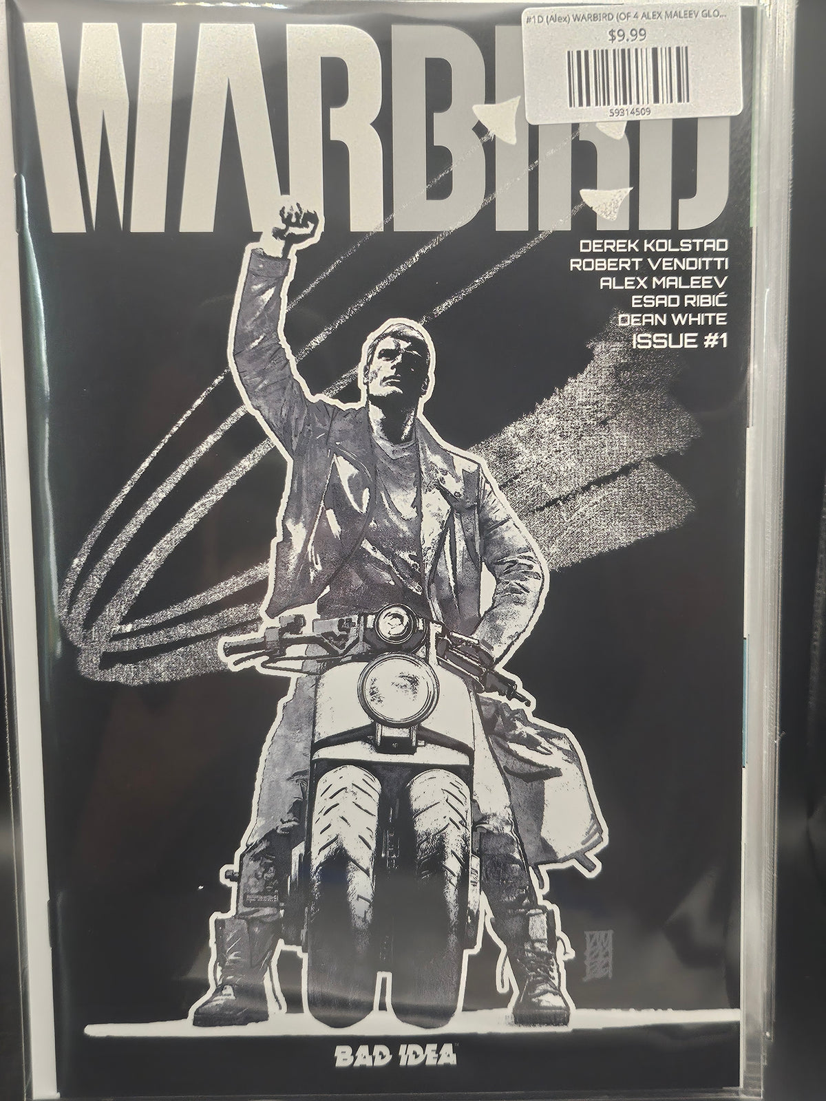 #1D (Alex) WARBIRD (OF 4 ALEX MALEEV GLOW IN THE DARK VAR)