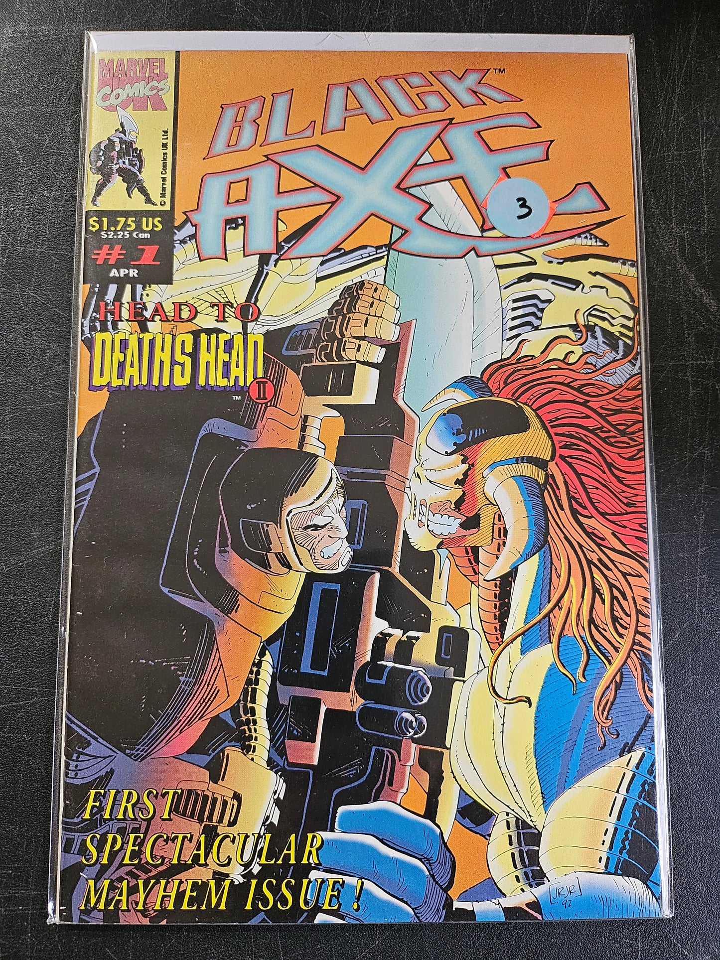 Black Axe – Marvel UK – (1993) – Volume 1 – Limited Series - #1 of 7