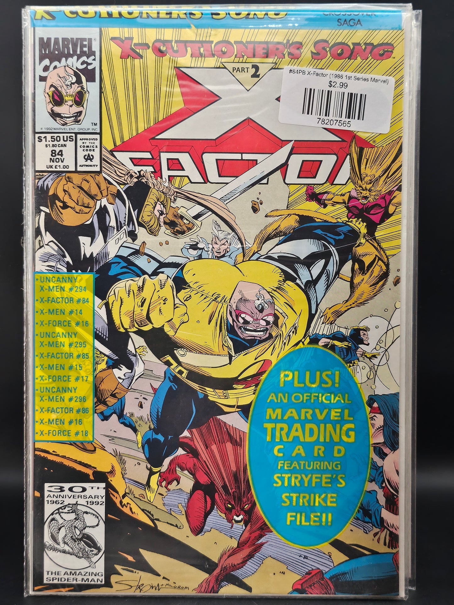 #84PB X-Factor (1986 1st Series Marvel)