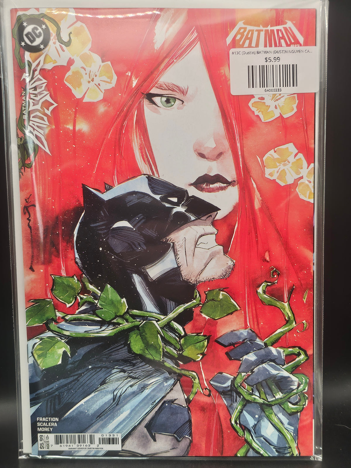 #13C (Dustin) BATMAN (DUSTIN NGUYEN CARD STOCK VAR BATMAN BAD SEEDS)