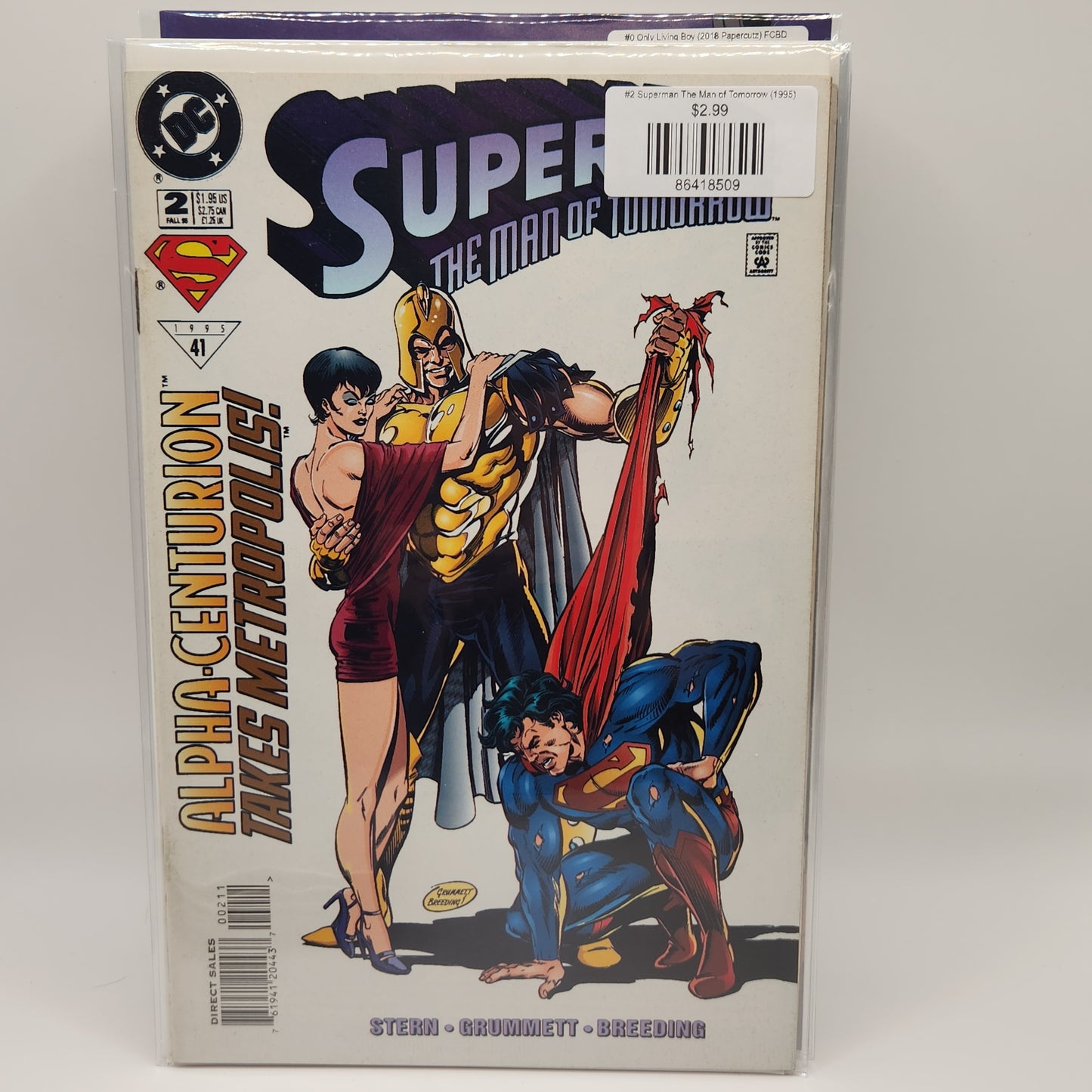 #2 Superman The Man of Tomorrow (1995)