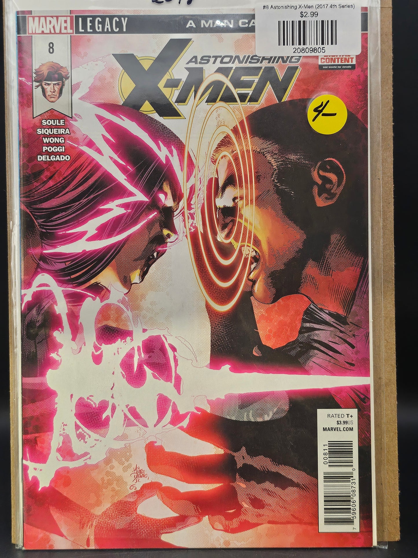#8 Astonishing X-Men (2017 4th Series)