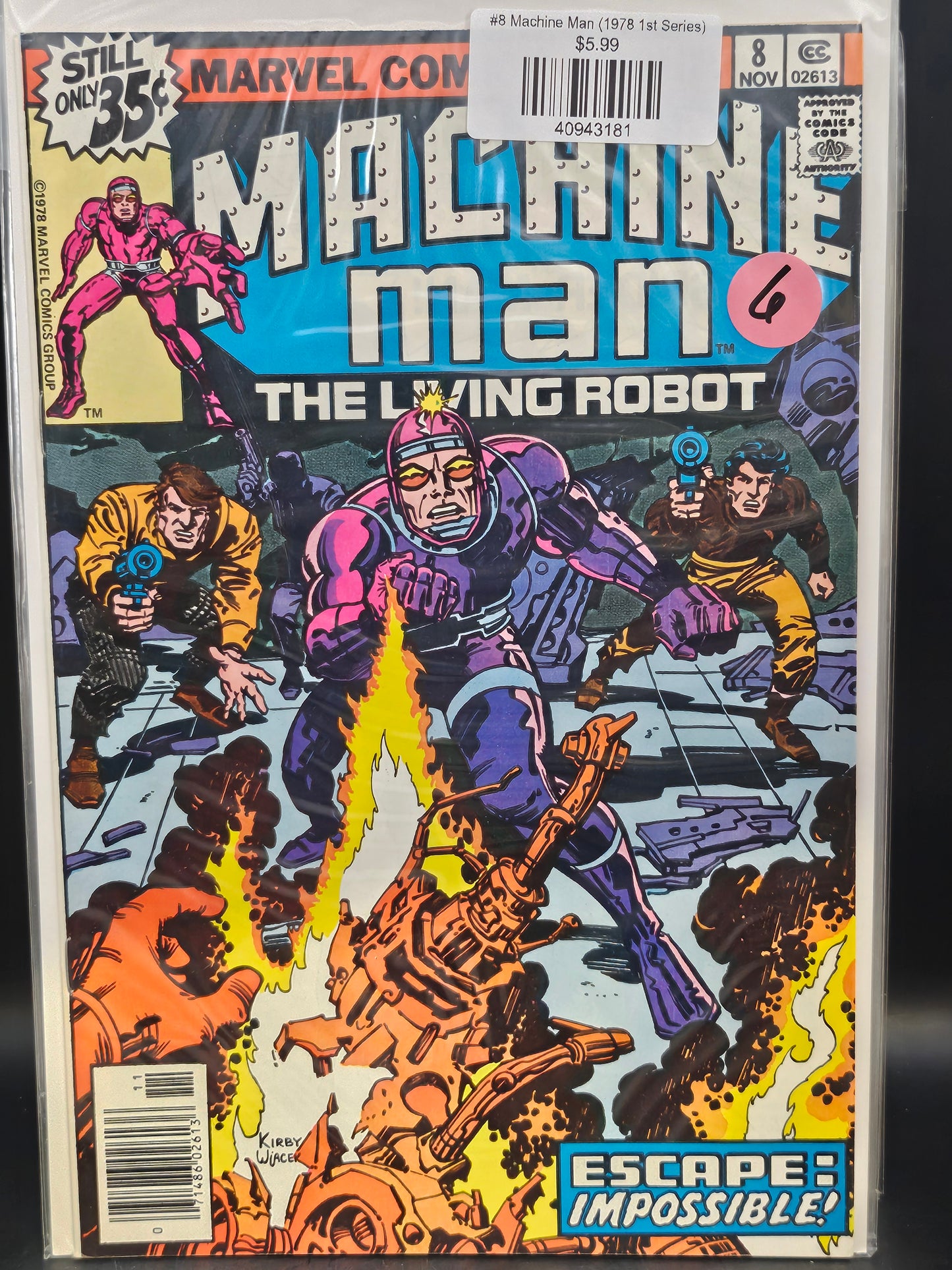 #8 Machine Man (1978 1st Series)