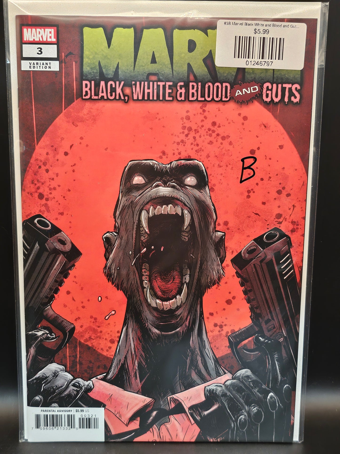 #3B Marvel Black White and Blood and Guts (2025 Marvel)
