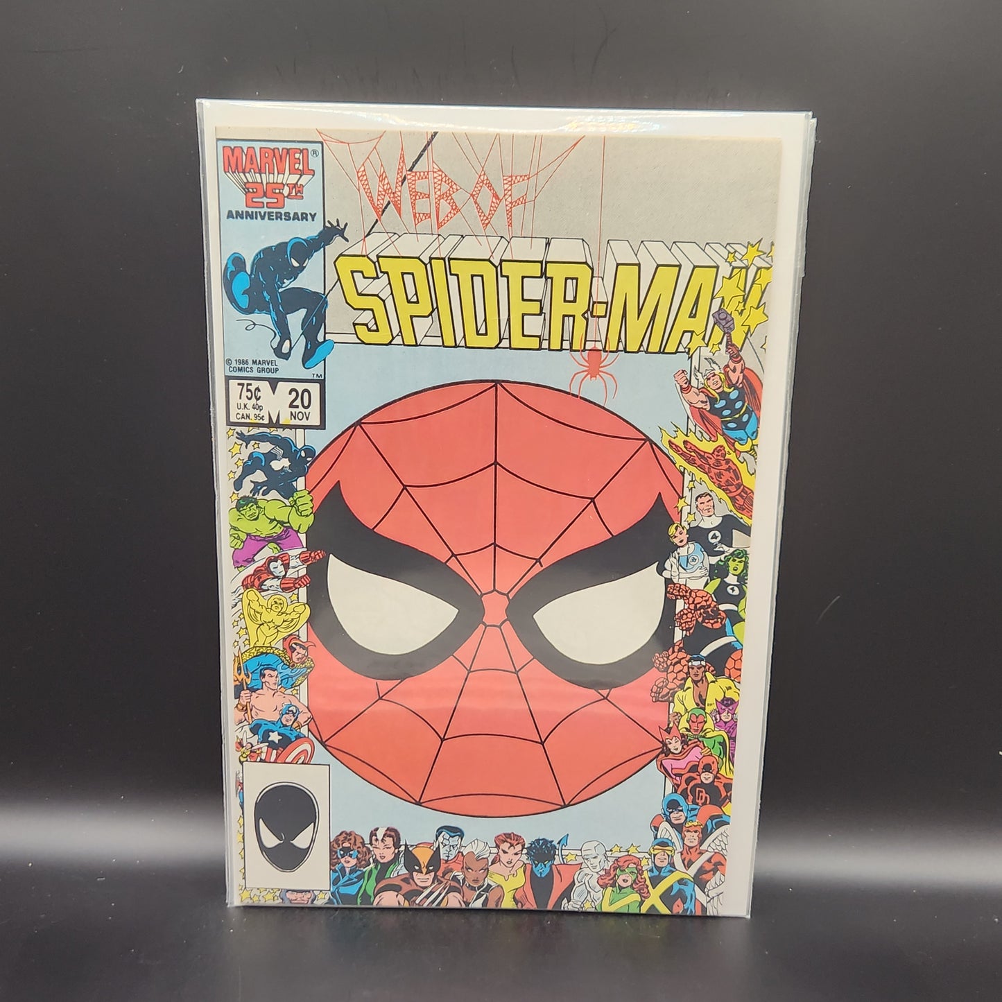 #20D Web of Spider-Man (1985 1st Series)