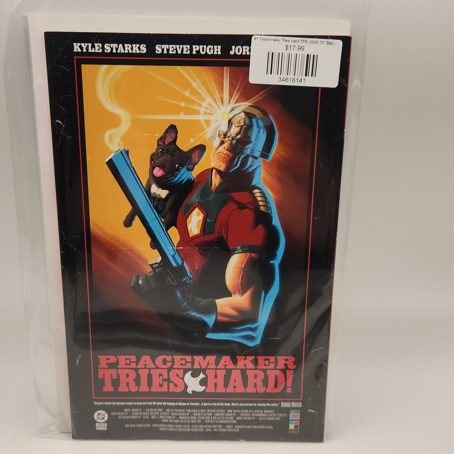 #1 Peacemaker Tries Hard TPB (2026 DC Black Label)