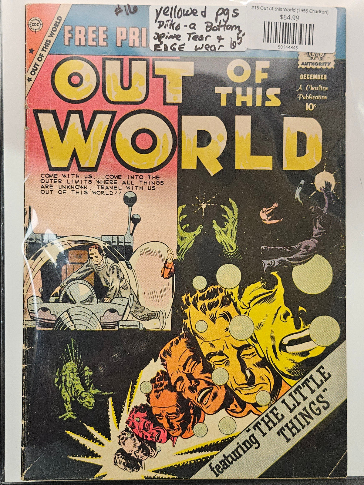 #16 Out of this World (1956 Charlton)