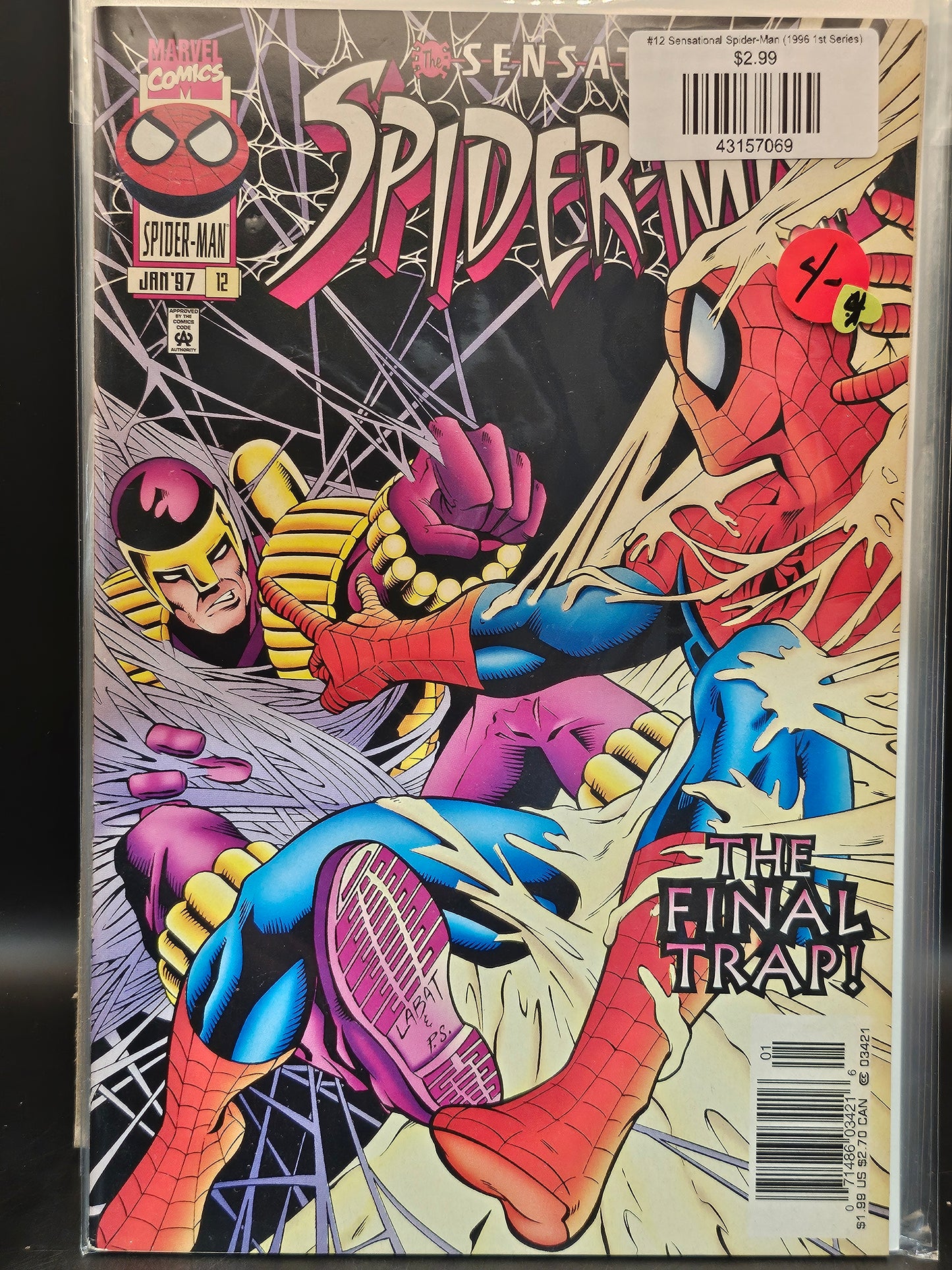 #12 Sensational Spider-Man (1996 1st Series)