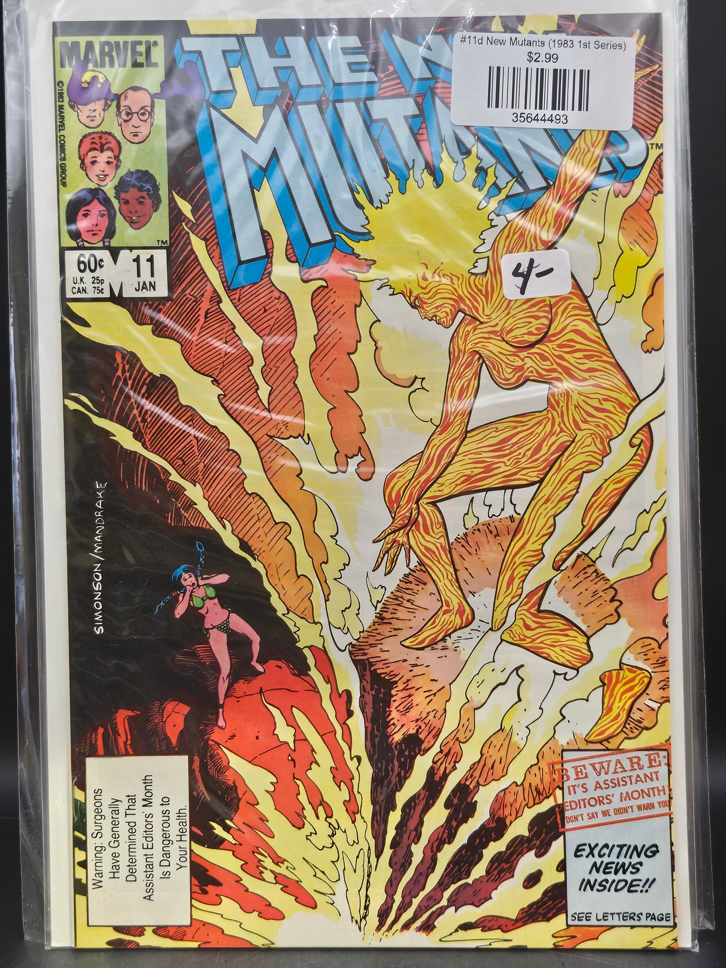 #11d New Mutants (1983 1st Series)
