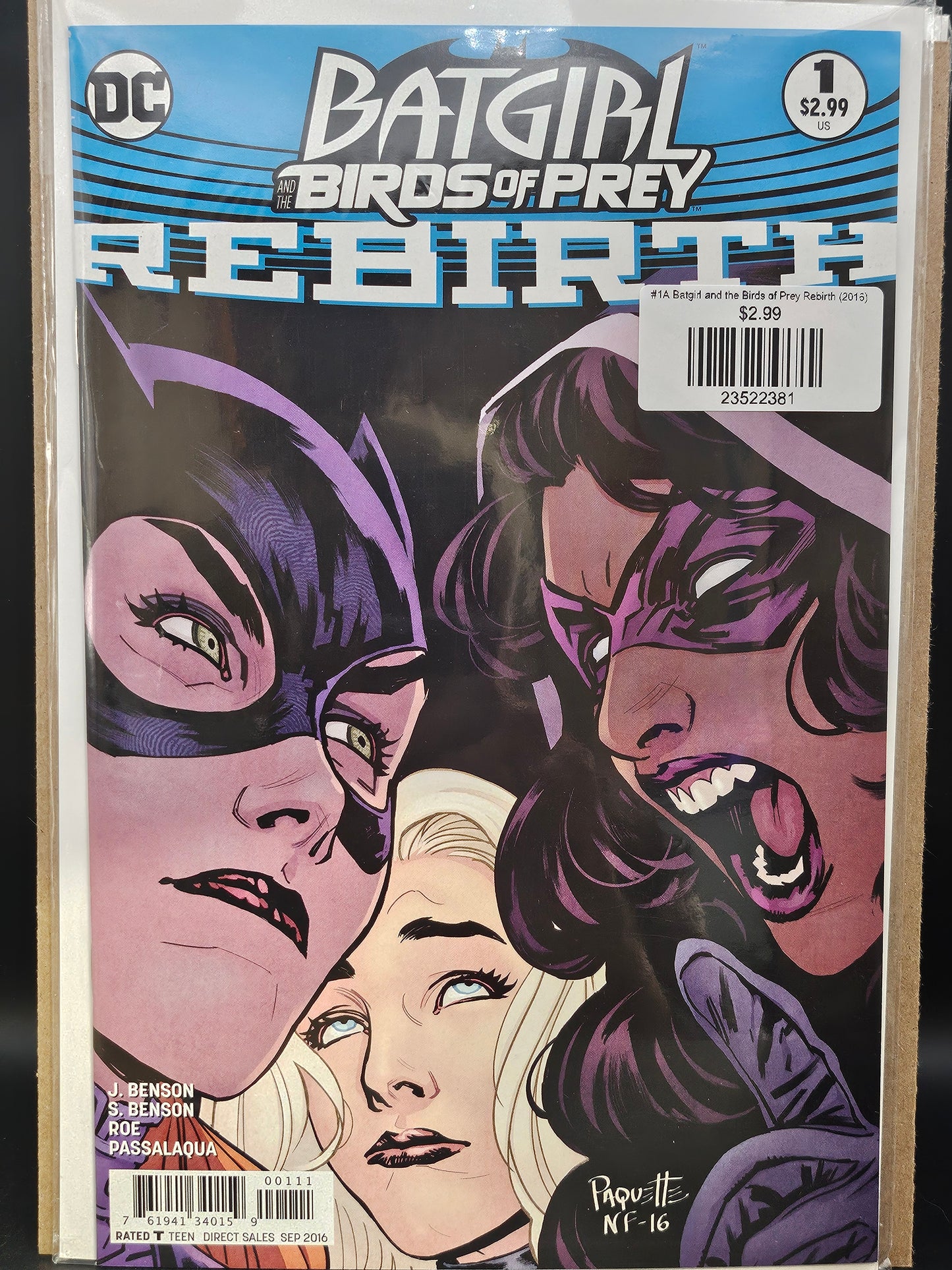 #1A Batgirl and the Birds of Prey Rebirth (2016)
