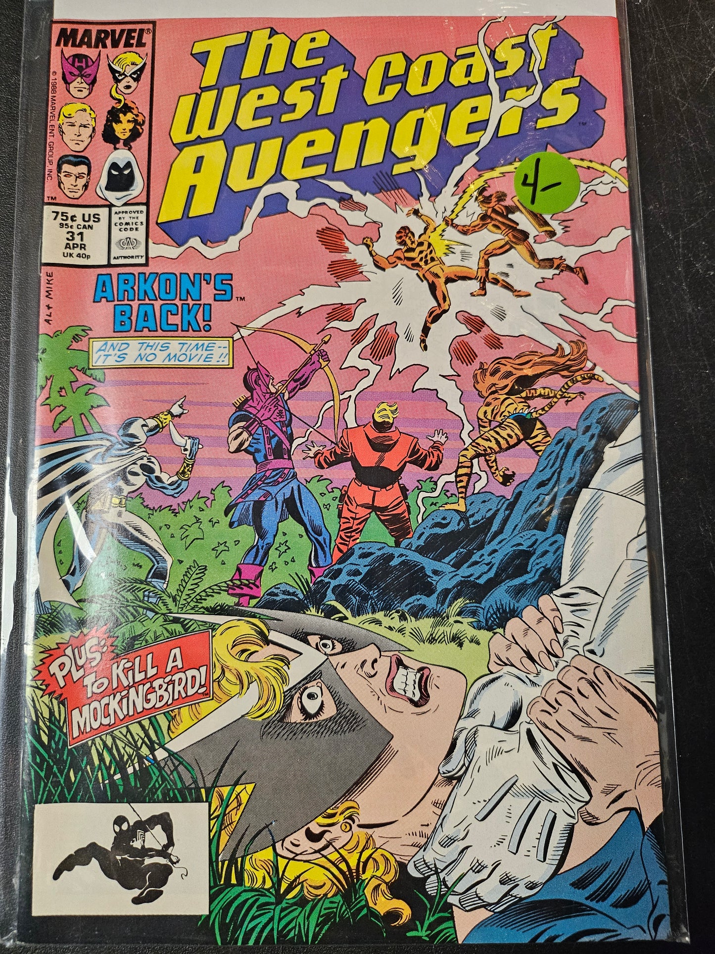 West Coast Avengers – Marvel Comics – (1985–1989) – Volume 2 – #31