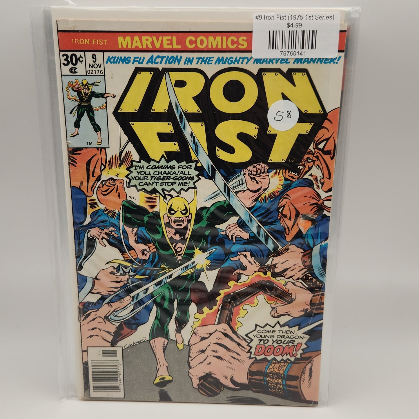 #9 Iron Fist (1975 1st Series)