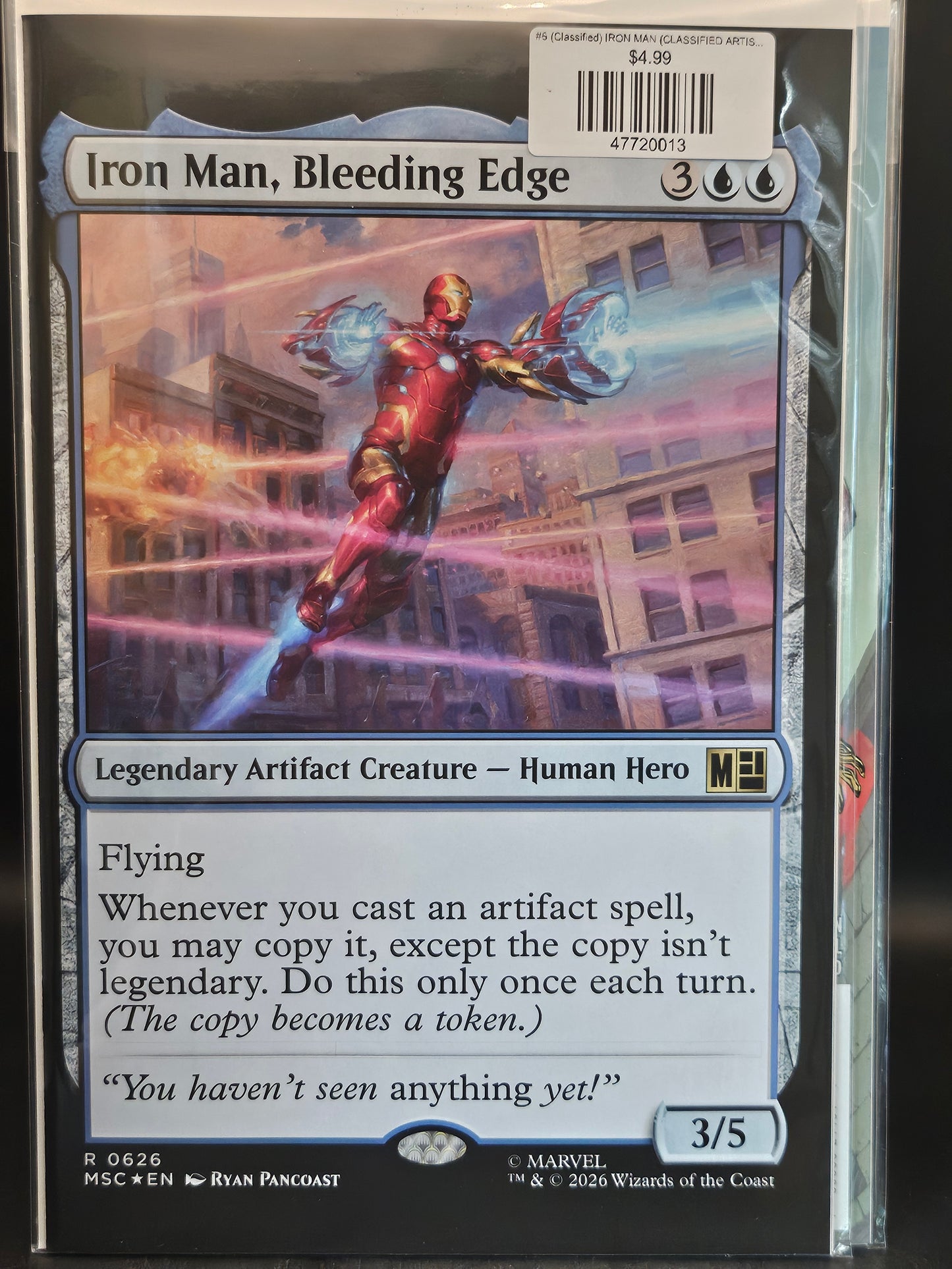#6 (Classified) IRON MAN (CLASSIFIED ARTIST MAGIC: THE GATHERING VARIANT)